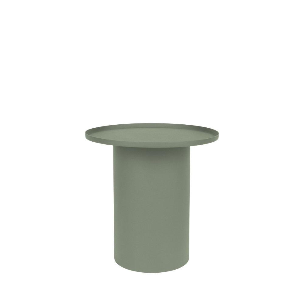 Sverre - Table d'appoint ronde en métal ø45,5cm - Couleur - Vert