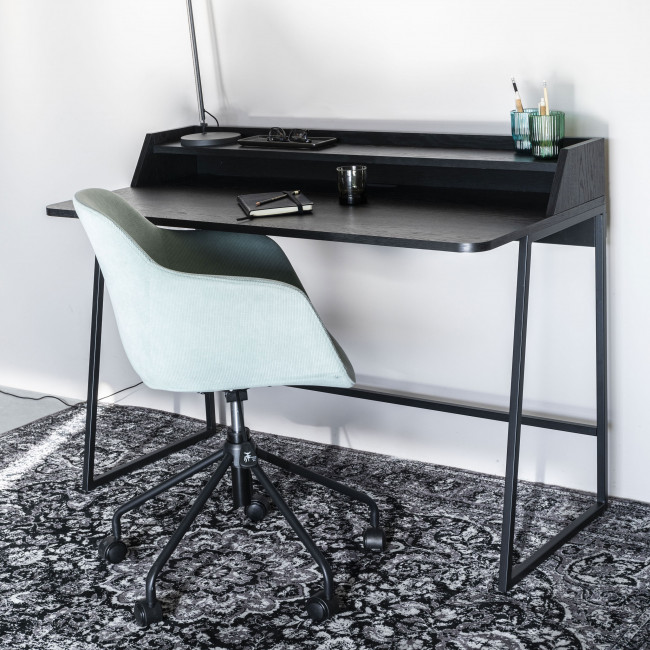 Junzo - Chaise de bureau pivotante à roulettes