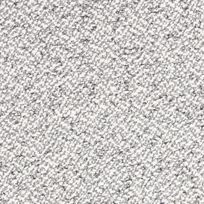 Milou - Tabouret rectangulaire en tissu et métal