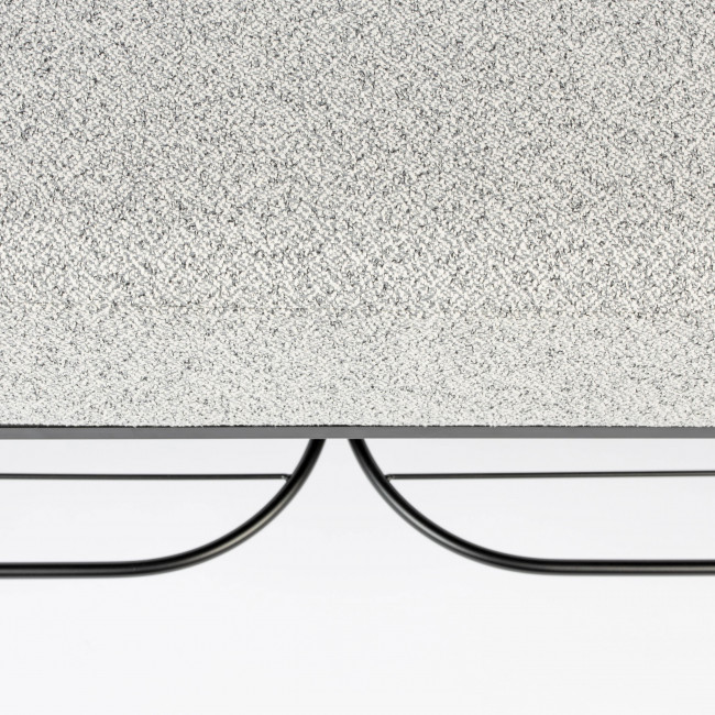 Milou - Banc en tissu et métal