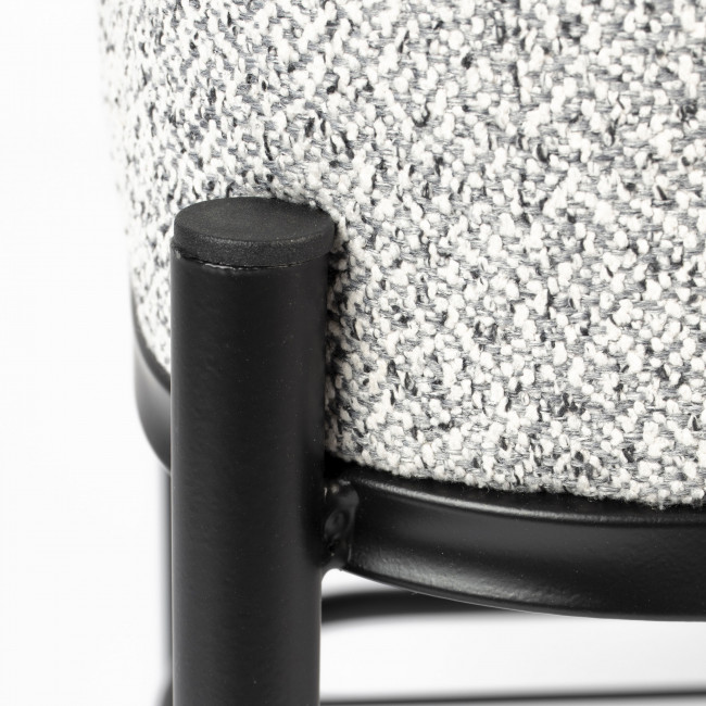 Milou - Banc en tissu et métal