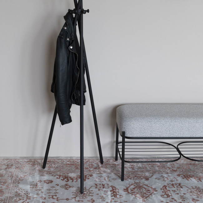 Milou - Banc en tissu et métal