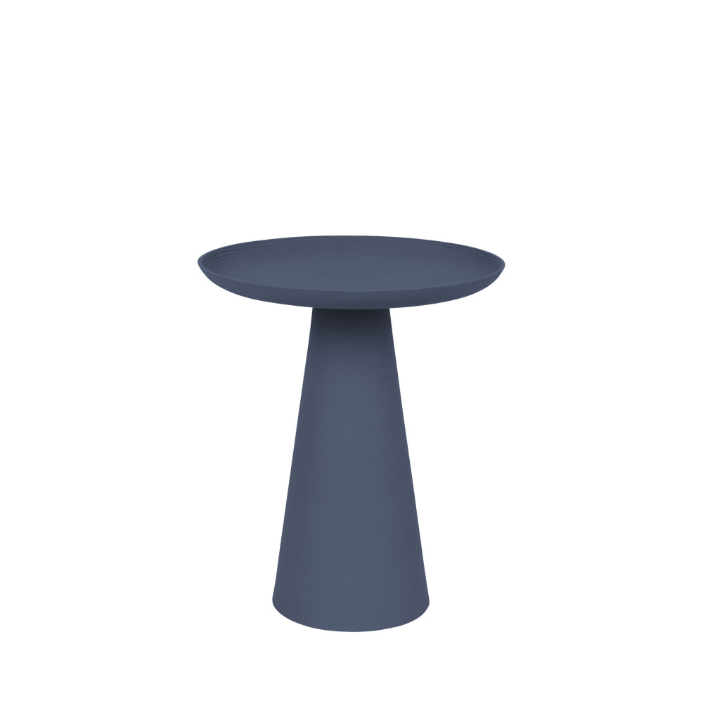 Ringar - Table d'appoint ronde en aluminium ø34,5cm - Couleur - Bleu