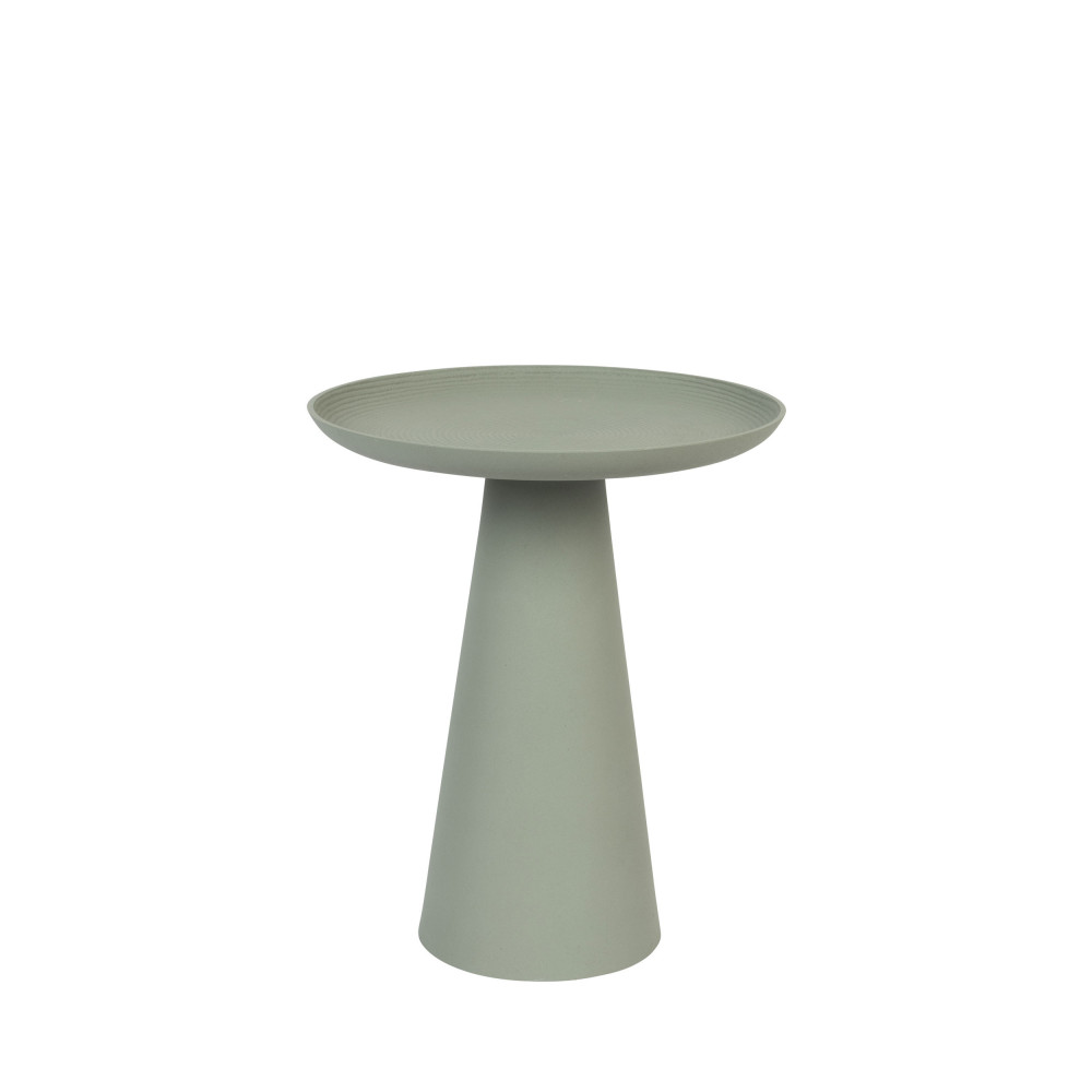 Ringar - Table d'appoint ronde en aluminium ø34,5cm - Couleur - Vert