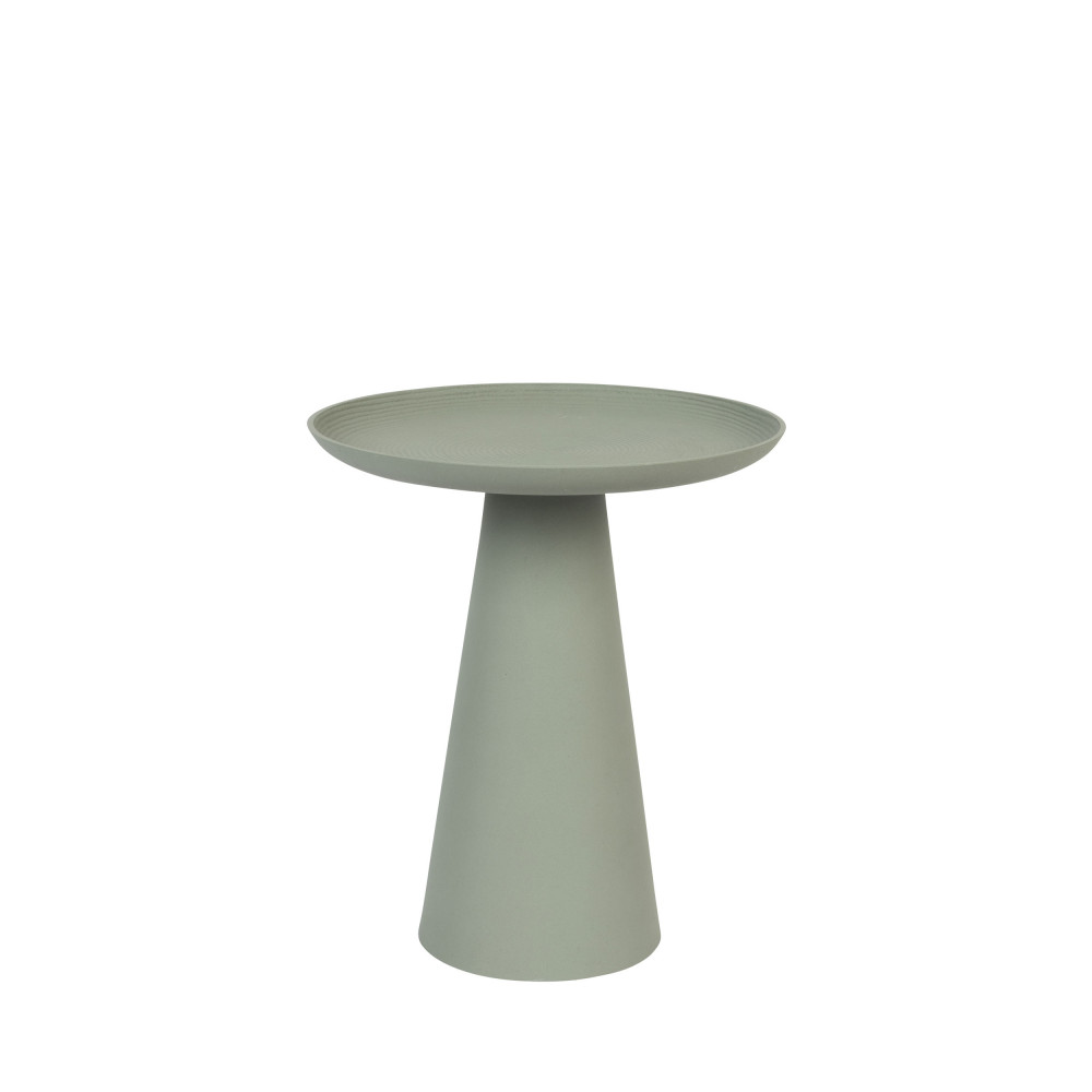 Ringar - Table d'appoint ronde en aluminium ø39,5cm - Couleur - Vert