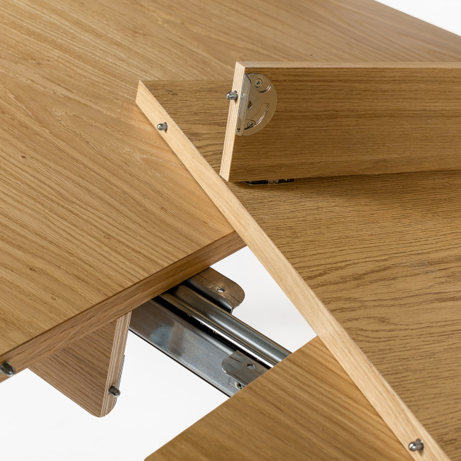 Table à manger extensible bois Kensal