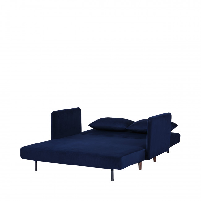 Belushi - Canapé convertible 2 places en velours côtelé