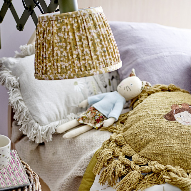 Vinni - Applique en métal et tissu