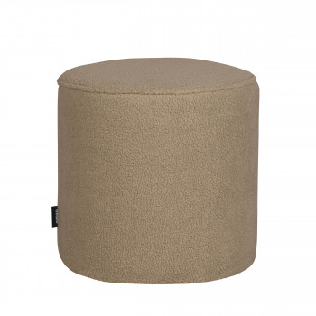 Sara - Pouf rond en velours ø46cm