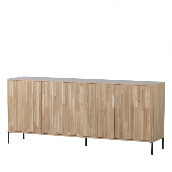 New gravure - Buffet 4 portes en bois L200cm