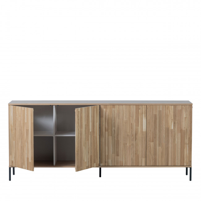New gravure - Buffet 4 portes en bois L200cm