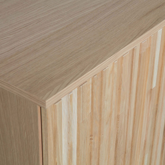 New gravure - Buffet 4 portes en bois L200cm