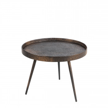 Jonamai - Table basse ronde en métal ø58cm