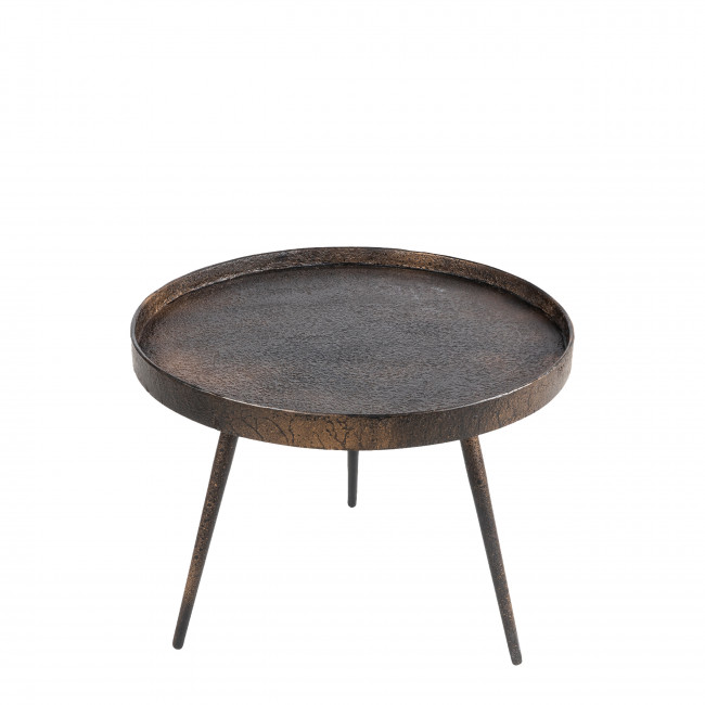 Jonamai - Table basse ronde en métal ø58cm
