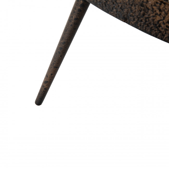 Jonamai - Table basse ronde en métal ø58cm