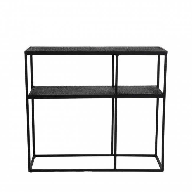 Binbrook - Console 1 niche en métal 90x30cm