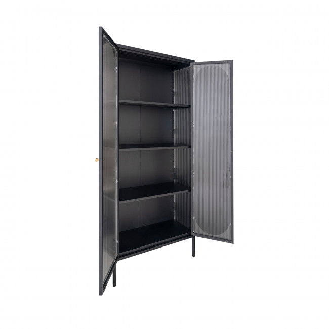 Adelaide - Vitrine en verre et métal H180cm