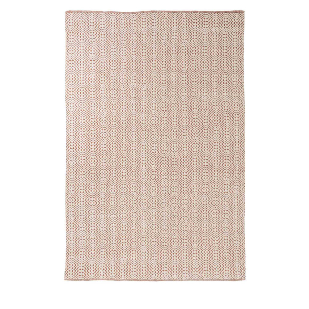 Ibiza I - Tapis 100% PET - Couleur - Corail, Dimensions - 140x200 cm