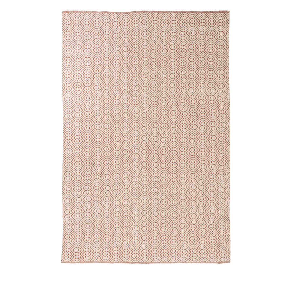 Ibiza I - Tapis 100% PET - Couleur - Corail, Dimensions - 200x300 cm