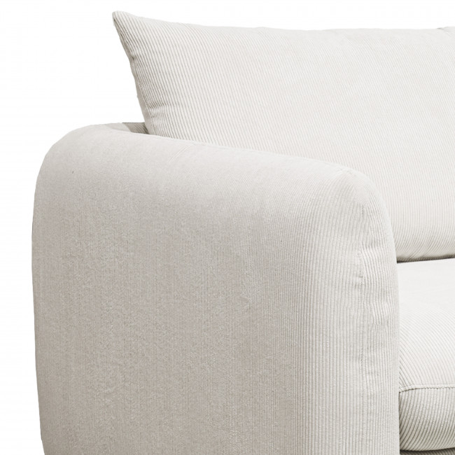 Wiame - Canapé 2 places en velours côtelé