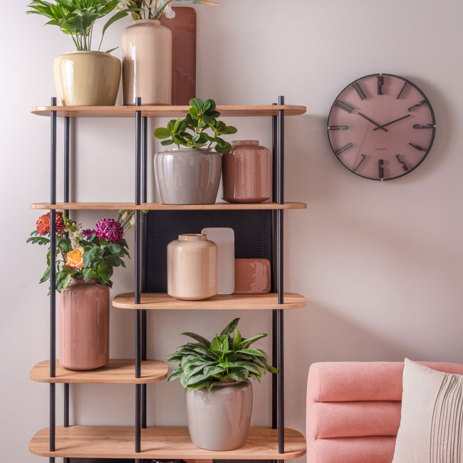 Sole - Étagère en bois et métal L100xH169,5cm