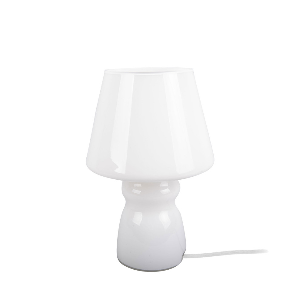 Classic Glass - Lampe à poser en verre - Couleur - Blanc
