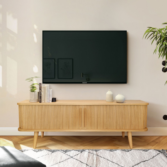 Rove  - Meuble TV en bois L138xH40cm