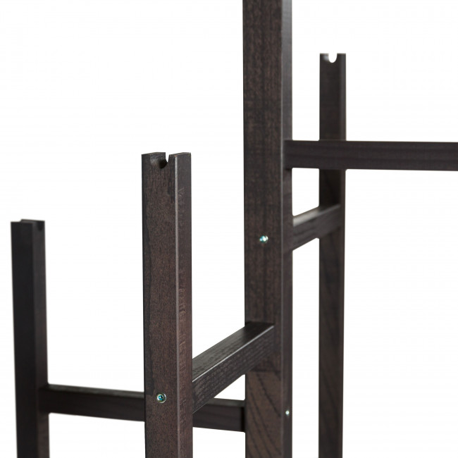 Porte-manteau design bois massif Eigen
