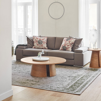 Cep - Table basse ronde en bois ø110cm