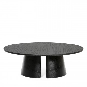Cep - Table basse ronde en bois ø110cm