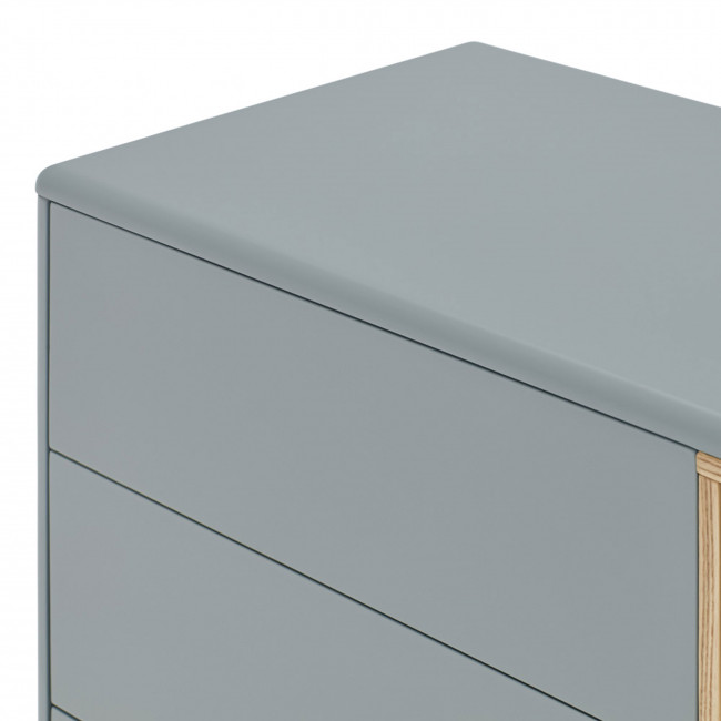 Corvo - Buffet 1 porte 6 tiroirs en bois L180cm