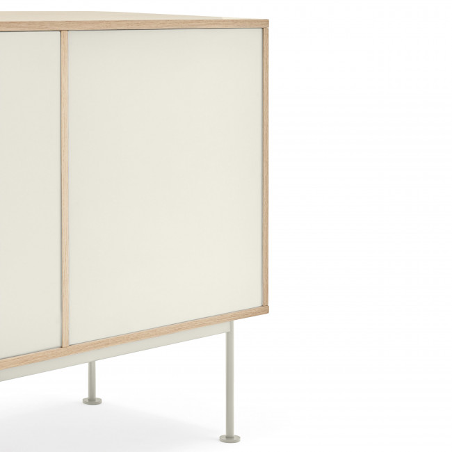 Yoko - Buffet 2 portes 3 tiroirs en bois L180cm