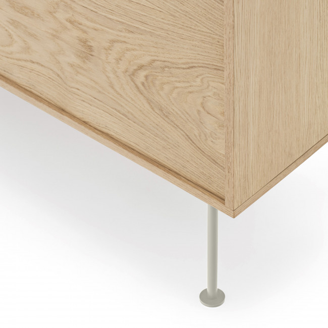 Yoko - Buffet 2 portes 3 tiroirs en bois L180cm