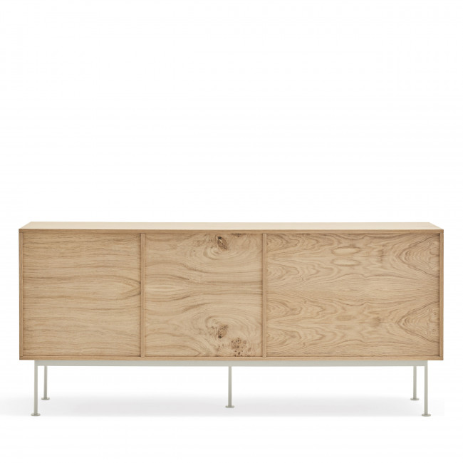 Yoko - Buffet 2 portes 3 tiroirs en bois L180cm