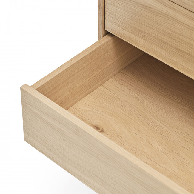 Yoko - Commode 4 tiroirs en bois L90xH45cm