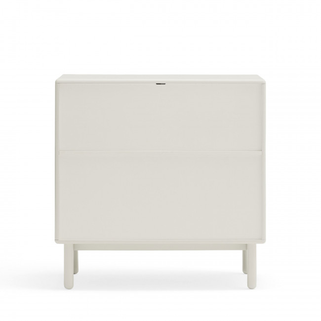 Corvo - Commode 4 tiroirs 1 niche en bois L90xH90cm