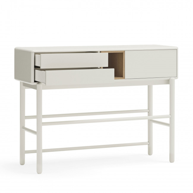 Corvo - Console 1 porte 2 tiroirs en bois L180cm