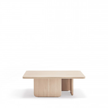 Arq - Table basse carrée en bois