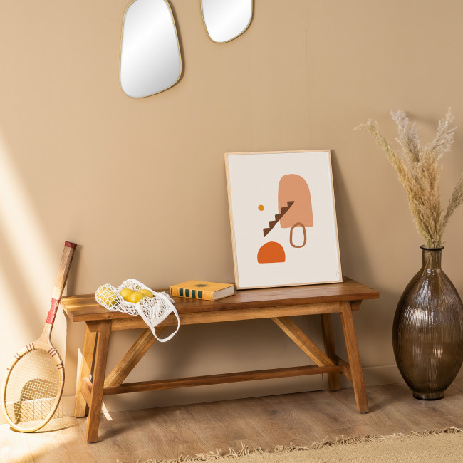 Hanotilo - Banc 2 places en acacia