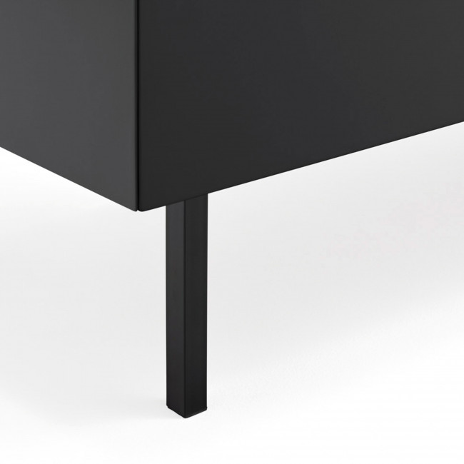 Arista - Meuble TV en bois 1 porte 2 tiroirs L180cm