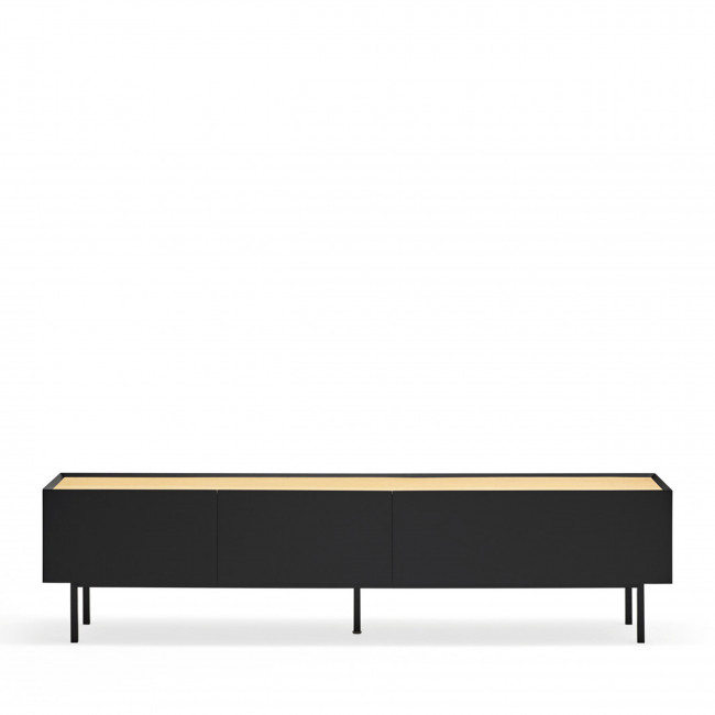 Arista - Meuble TV en bois 1 porte 2 tiroirs L180cm