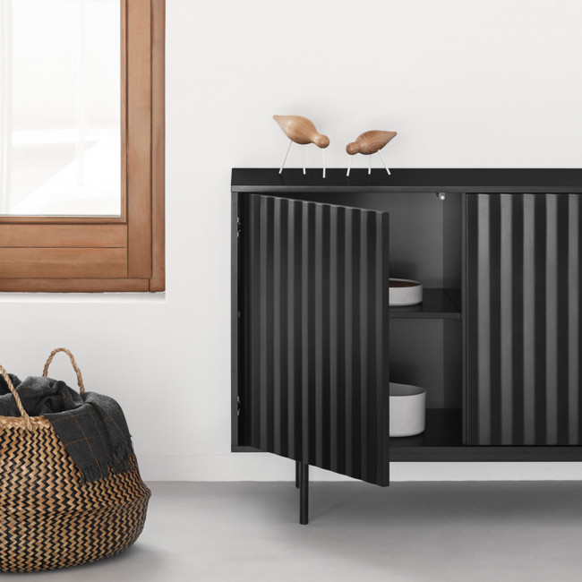 Sierra - Buffet en bois 4 portes 3 tiroirs L211cm