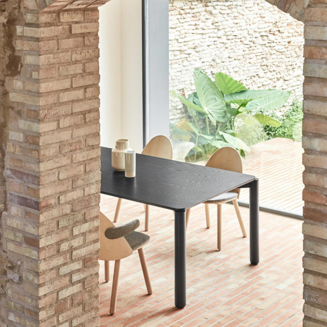 Atlas - Table à manger en bois 180x100cm