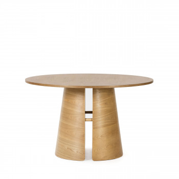 Cep - Table à manger en bois ronde ø137cm