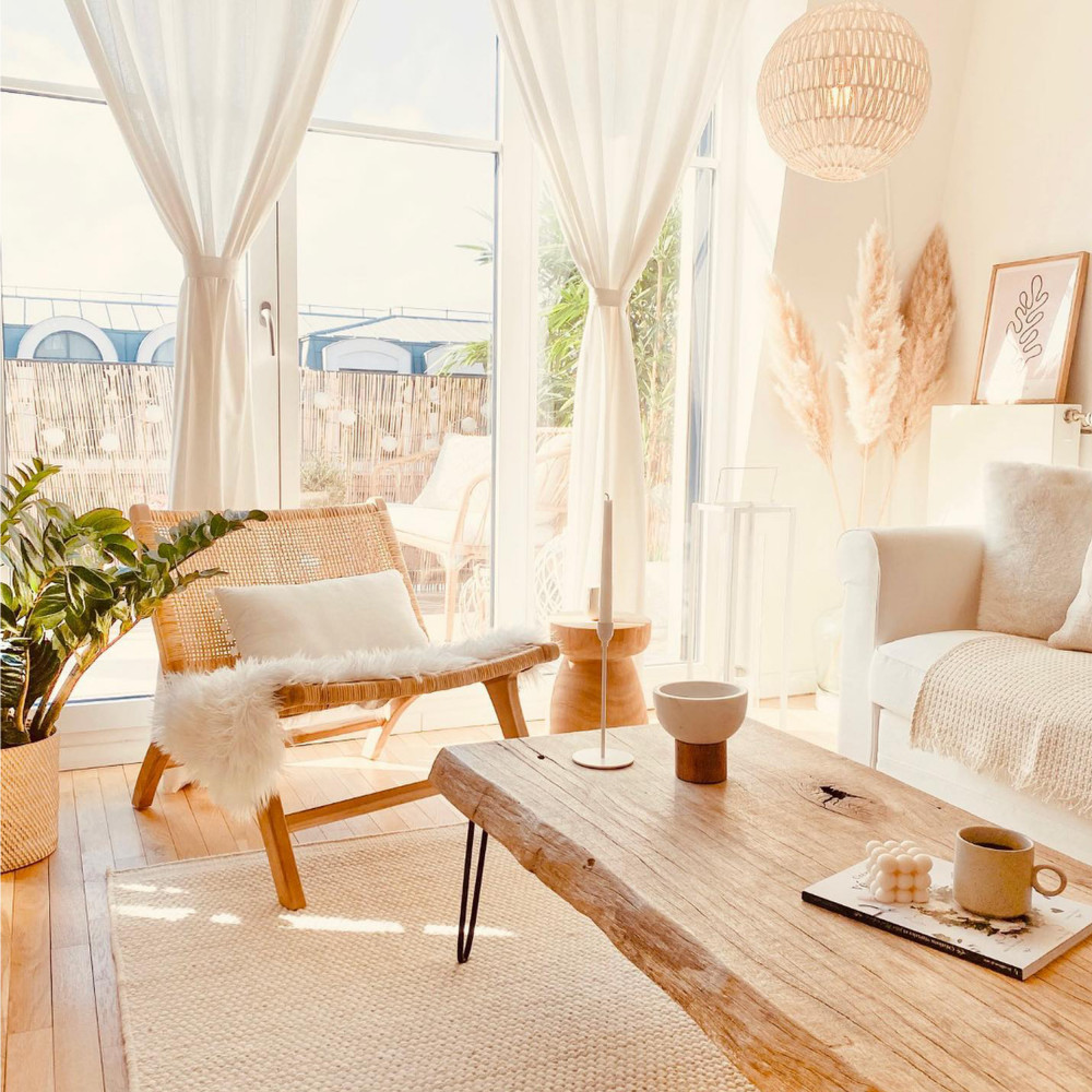 Bink - Tabouret en bois ø28cm