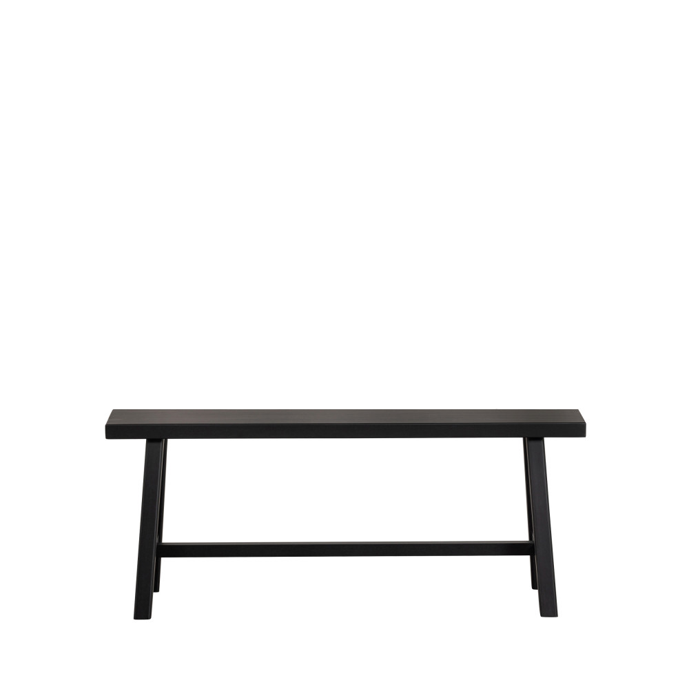 Imme - Banc en bois L110cm - Couleur - Noir