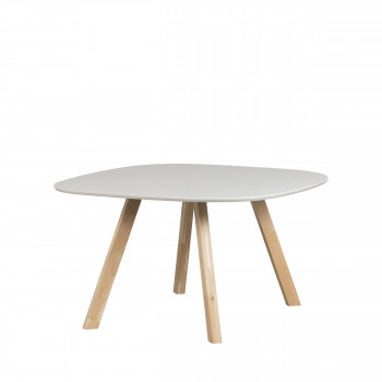 Tablo - Table à manger de forme organique en bois 130x130cm