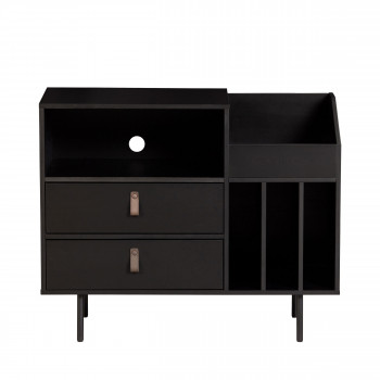 Jackson - Meuble de rangement à vinyles en bois