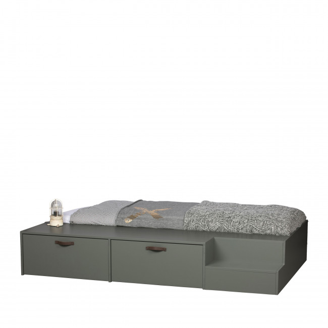 Stage - Lit avec multiples rangements en bois