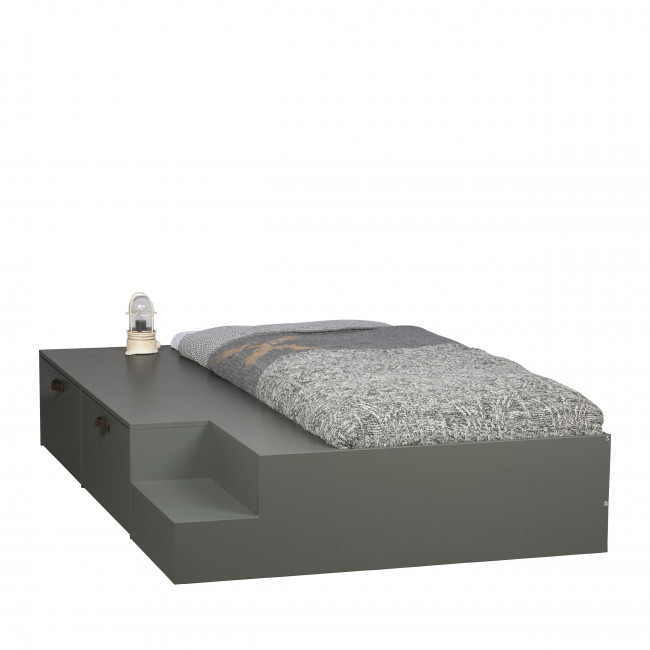 Stage - Lit avec multiples rangements en bois